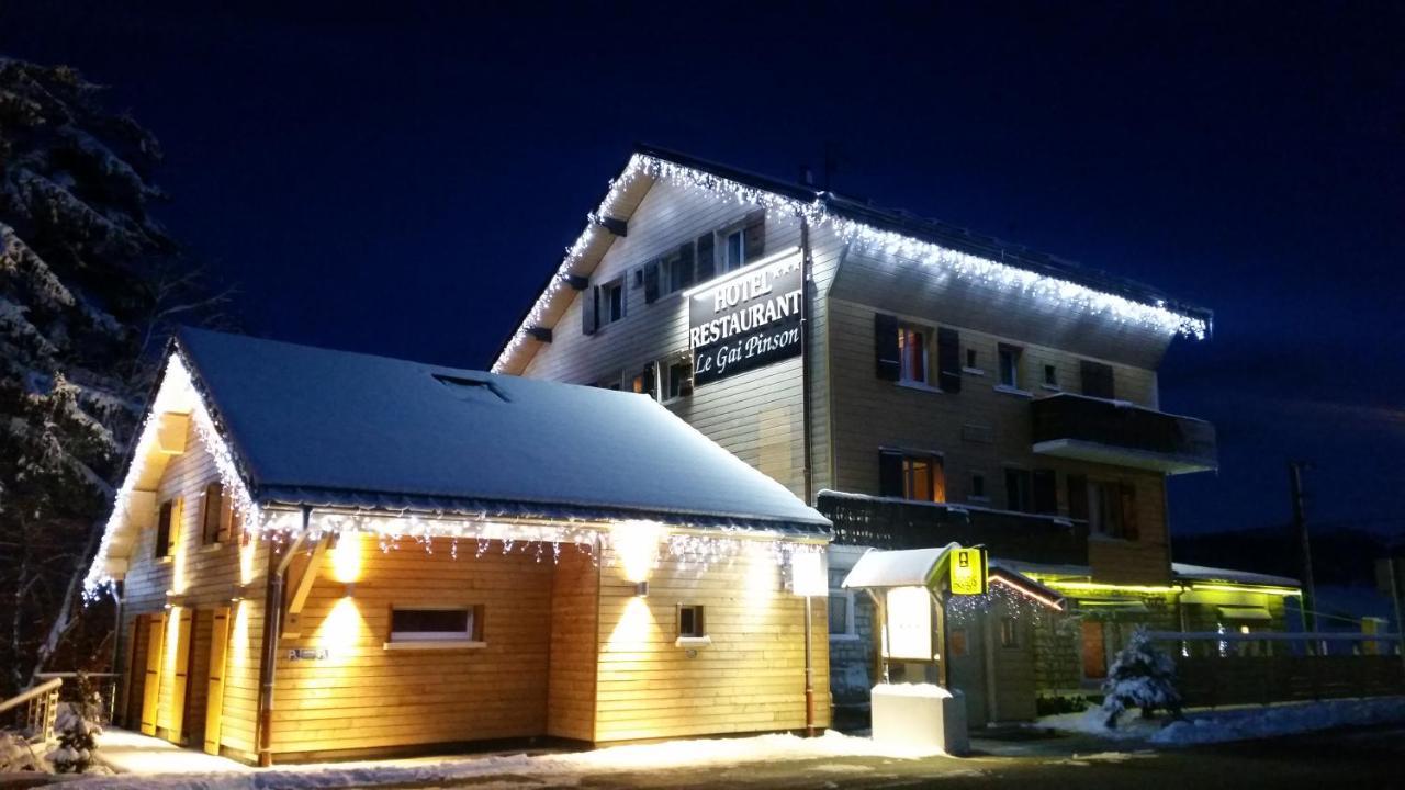 Hotel Restaurant Le Yeti Les Rousses Buitenkant foto