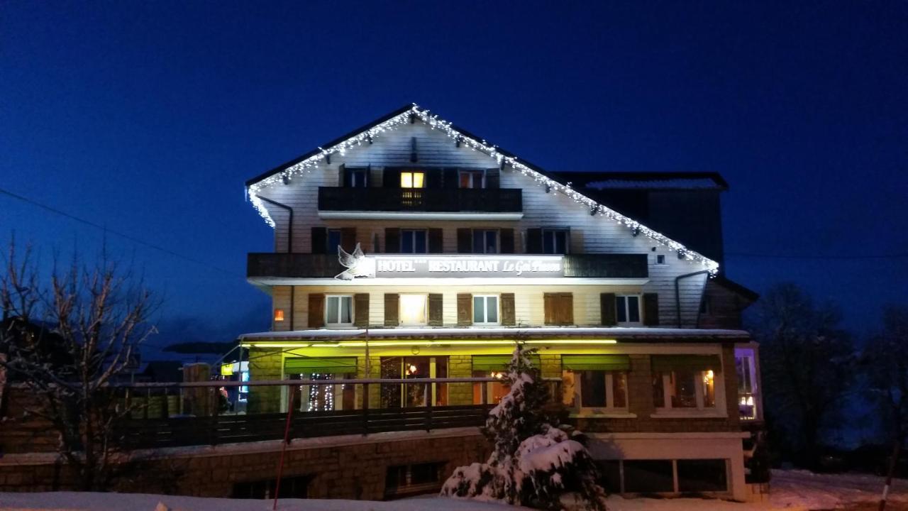 Hotel Restaurant Le Yeti Les Rousses Buitenkant foto